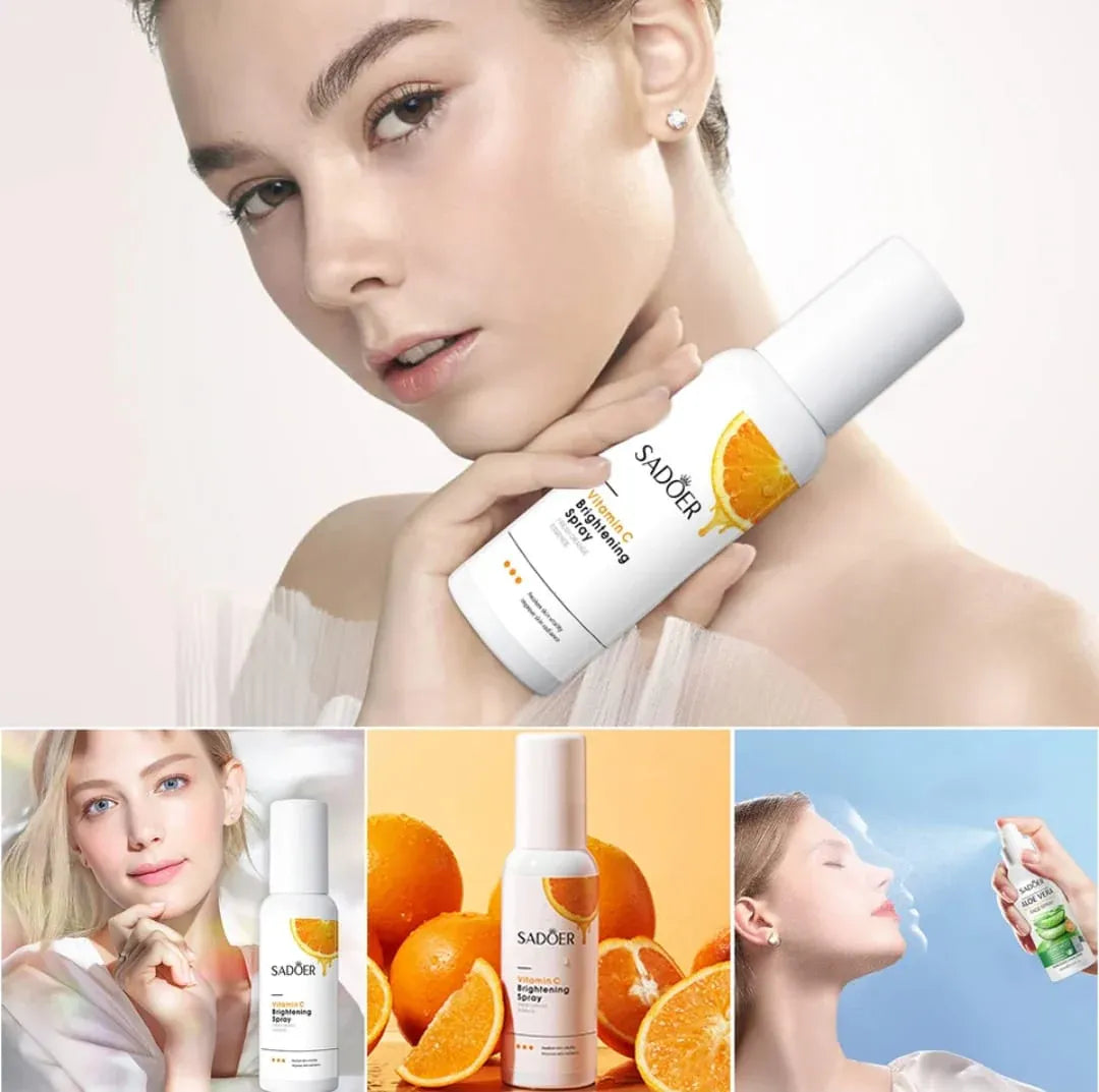 SADOER Vitamin C Brightening Face Moisturizing Spray 100ML - Buy Online in Pakistan at Cosmia.pk