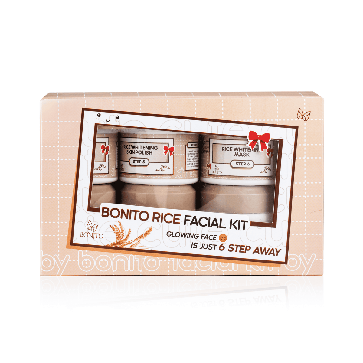 Bonito Rice Facial Kit, a 6-step skincare set - Buy Online in Pakistan at Cosmia.pk