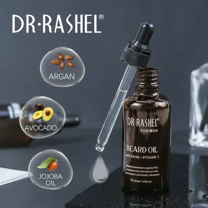 Dr Rashel Beard Argan Oil for Men – 50 ml - Buy Online in Pakistan at Cosmia.pk