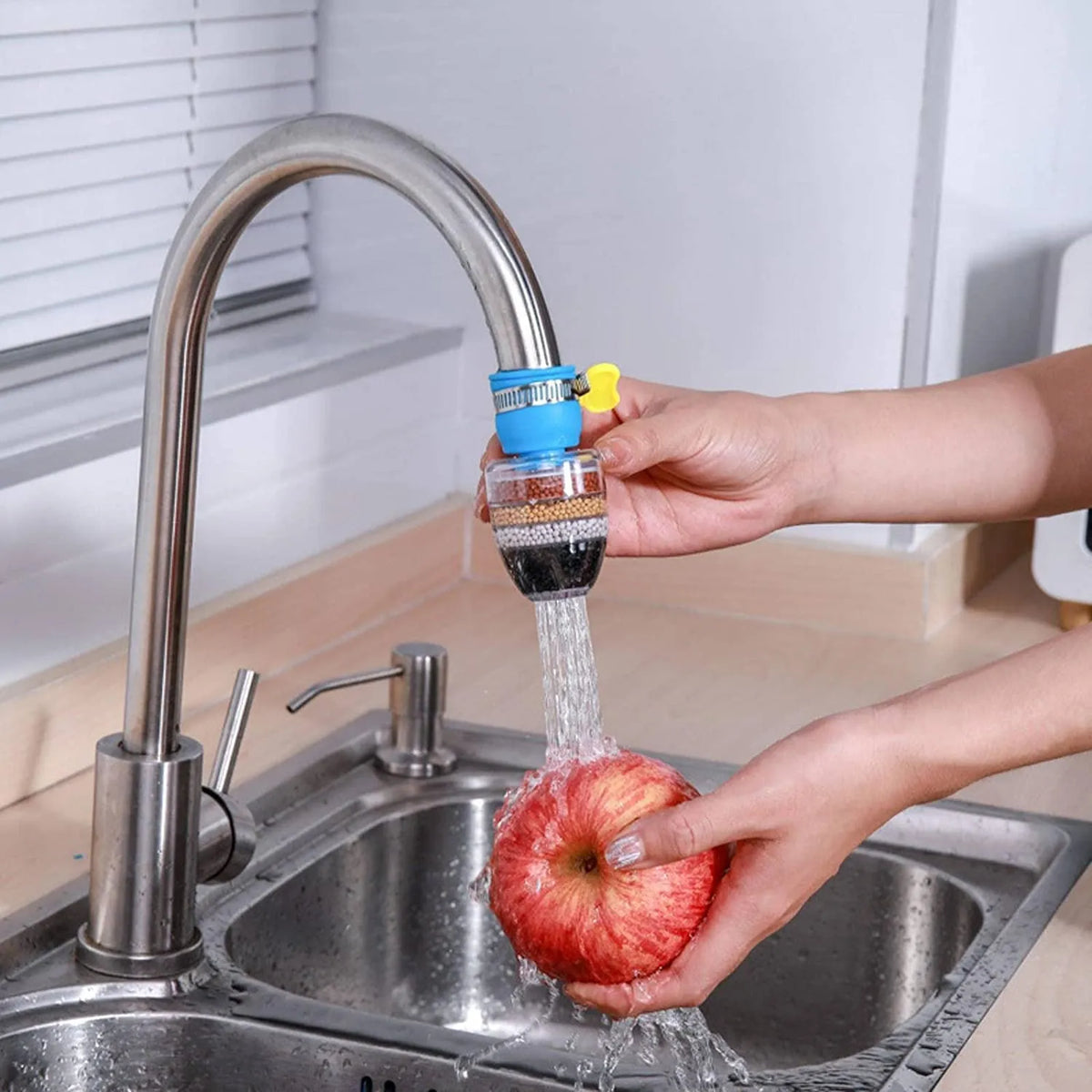 6 Layer Water Purifier Filter Faucet - Buy Online in Pakistan at Cosmia.pk