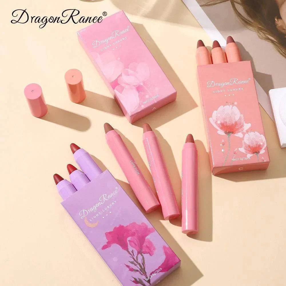 Dragon Ranee Light Luxury Lip Crayon Set - Buy Online in Pakistan at Cosmia.pk