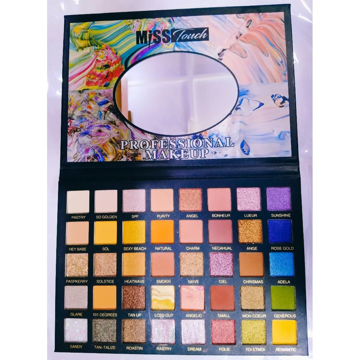 Miss Touch Eyeshadow Palette - 40 Colors - Buy Online in Pakistan at Cosmia.pk