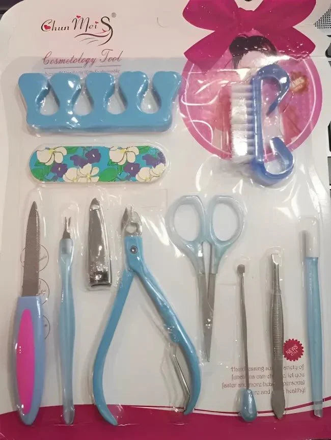 Manicure Pedicure Nail Clippers Cleaner Set - Buy Online in Pakistan at Cosmia.pk