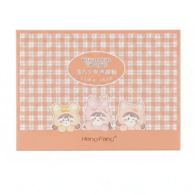 Heng Fang Vitality Girl Lip Gloss Set - 6Pcs - Buy Online in Pakistan at Cosmia.pk