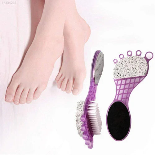 4 in 1 Foot File with Pedicure and Manicure Brush - Buy Online in Pakistan at Cosmia.pk