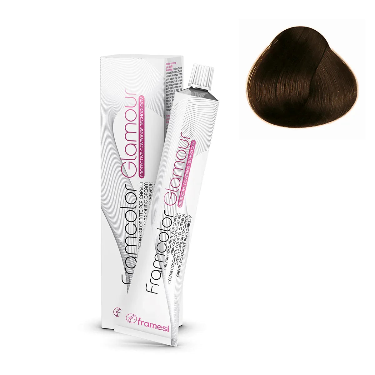 Framesi - FramColor Glamour - 4.64 Extra Dark Chocolate Medium Chestnut - Buy Online in Pakistan at Cosmia.pk