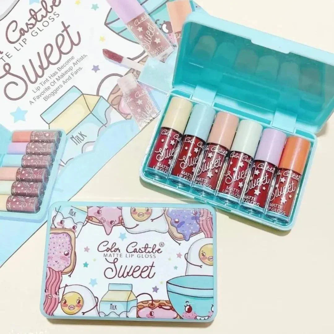 Color Castle Matte Lipgloss - 6 Set - Buy Online in Pakistan at Cosmia.pk