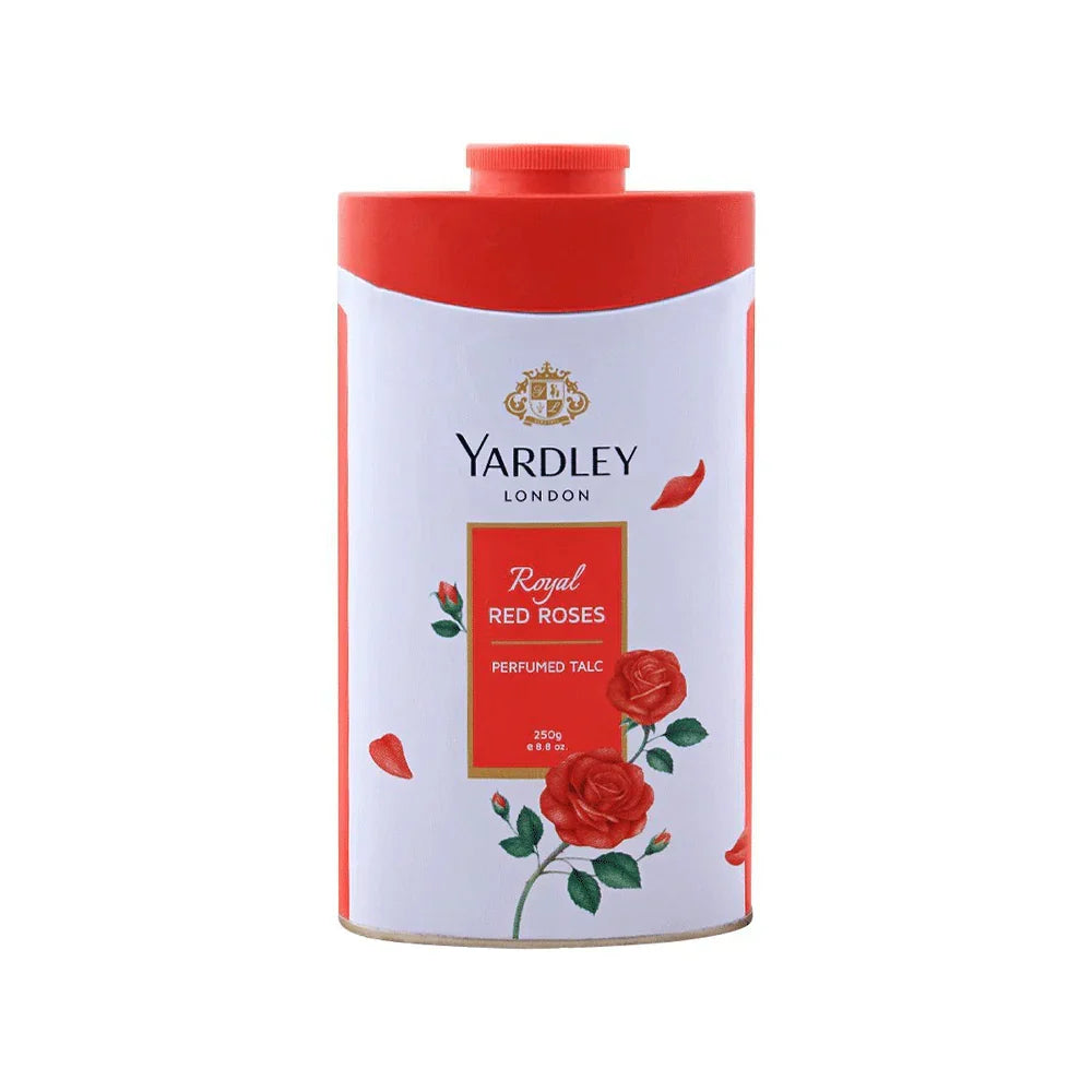 Yardley Red Roses Talcum Powder 250g - Buy Online in Pakistan at Cosmia.pk