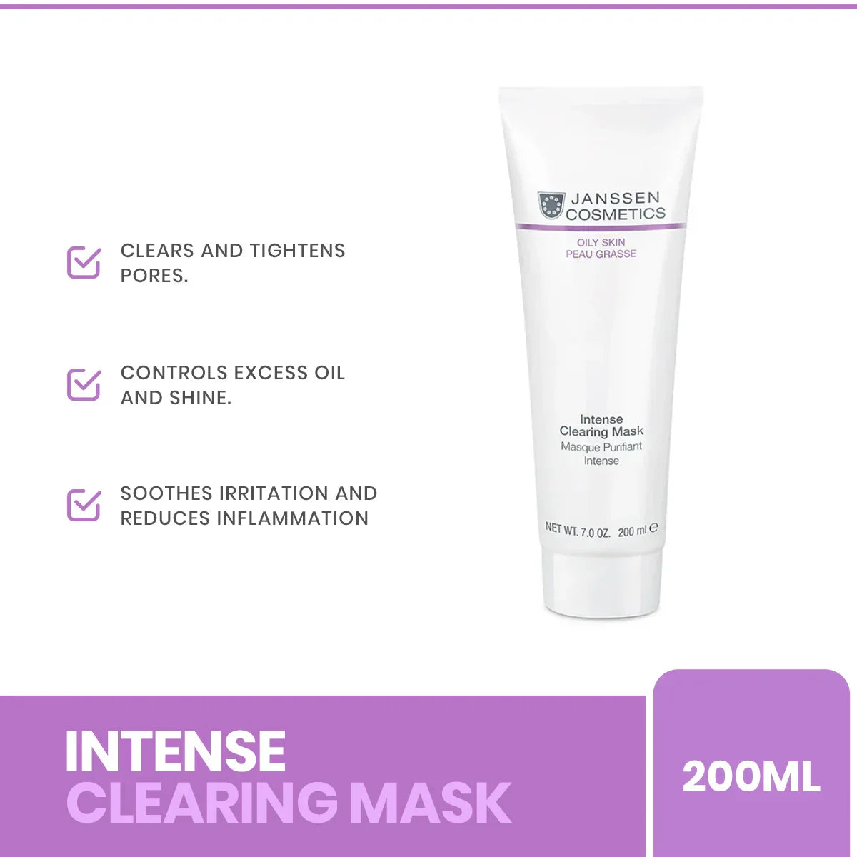 Janssen - Intense Clearing Mask - 200ml - Buy Online in Pakistan at Cosmia.pk