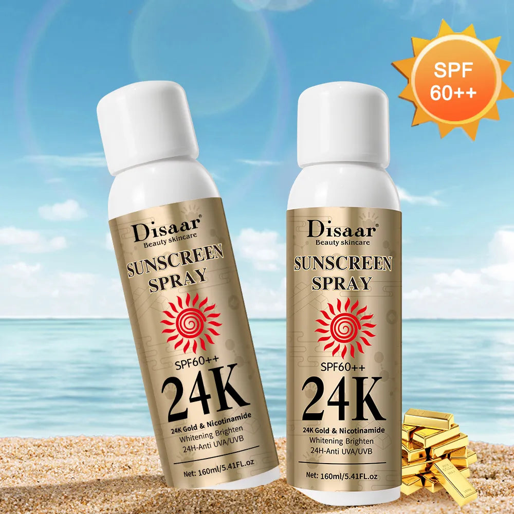 DISAAR Sunscreen Glowing Sun Spray - 180ml - Buy Online in Pakistan at Cosmia.pk