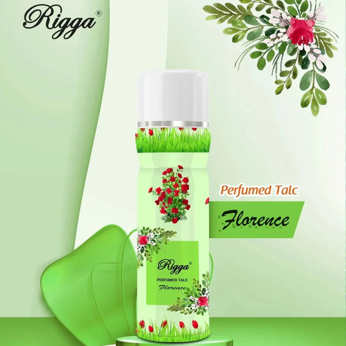 Rigga Florence Talcum Perfume 250g - Buy Online in Pakistan at Cosmia.pk