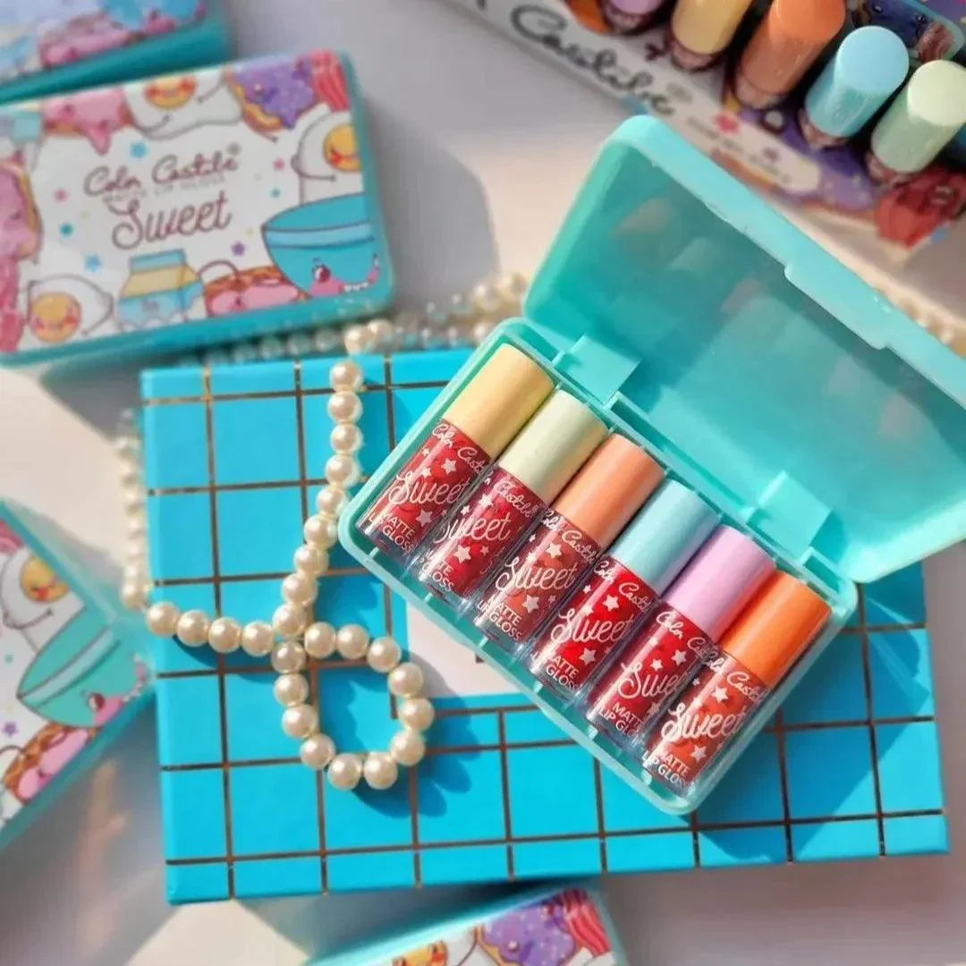 Color Castle Matte Lipgloss - 6 Set - Buy Online in Pakistan at Cosmia.pk