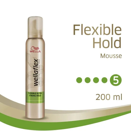 Wella Wellaflex Flexible Ultra Strong Hold Mousse - Buy Online in Pakistan at Cosmia.pk