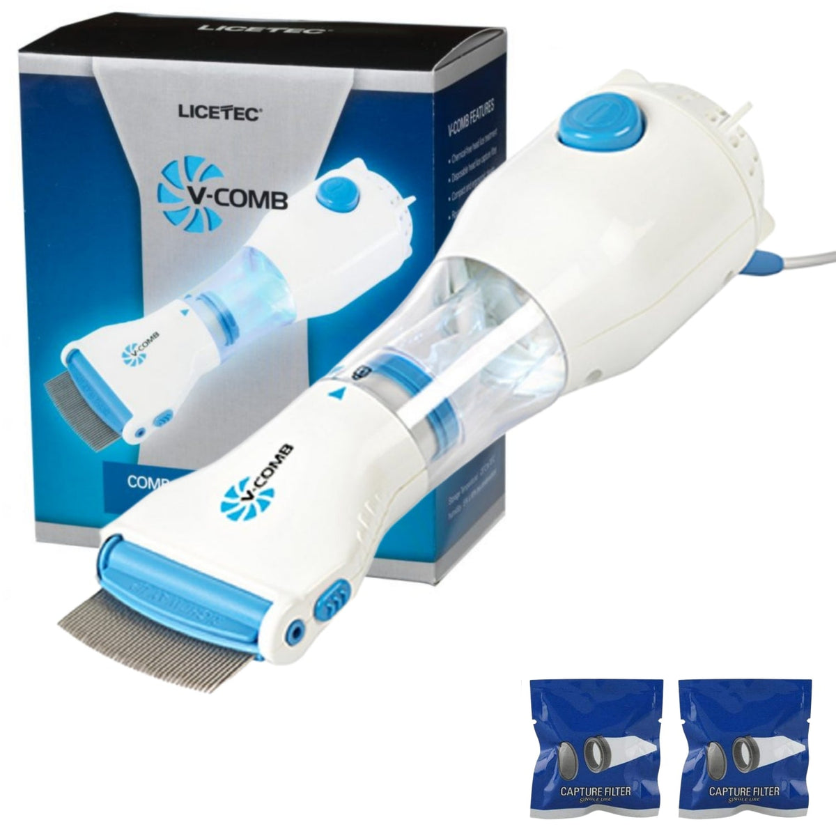 V Comb Electric Anti Lice Removal Machine - Buy Online in Pakistan at Cosmia.pk