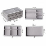 Acrylic Jewelry Organizer With 3 Drawers - Buy Online in Pakistan at Cosmia.pk