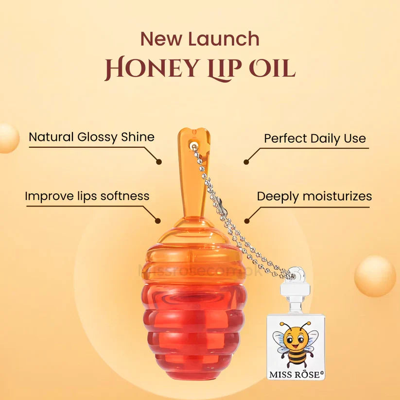 Miss Rose Honey Lip Oil - Buy Online in Pakistan at Cosmia.pk