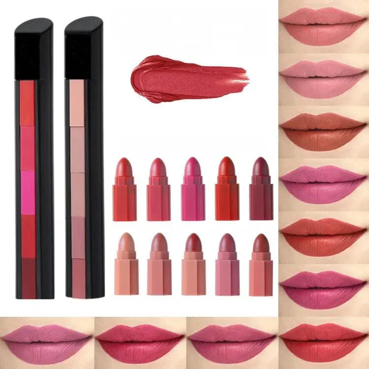 Huda Beauty 5 in 1 Lipstick - Buy Online in Pakistan at Cosmia.pk