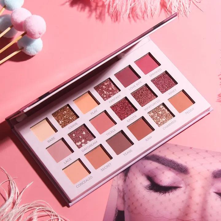 Huda Beauty Nude Eyeshadow Palette - 18 Colors - Buy Online in Pakistan at Cosmia.pk