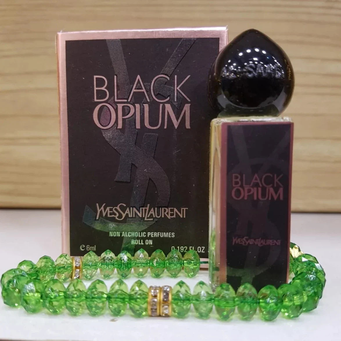 YSL Yves Saint Laurent Black Opium Saint Laurent Attar with Tasbeeh 6ml - Buy Online in Pakistan at Cosmia.pk