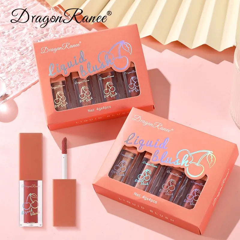 Dragon Ranee Fruit Juice Natural Shiny Liquid Blushes (4 pcs) - Buy Online in Pakistan at Cosmia.pk