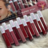 Maybelline Super Stay Matte Ink Lip Gloss - 12pcs Set - Buy Online in Pakistan at Cosmia.pk