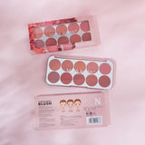Miss Rose Blushers Palette - 10-Color - Buy Online in Pakistan at Cosmia.pk