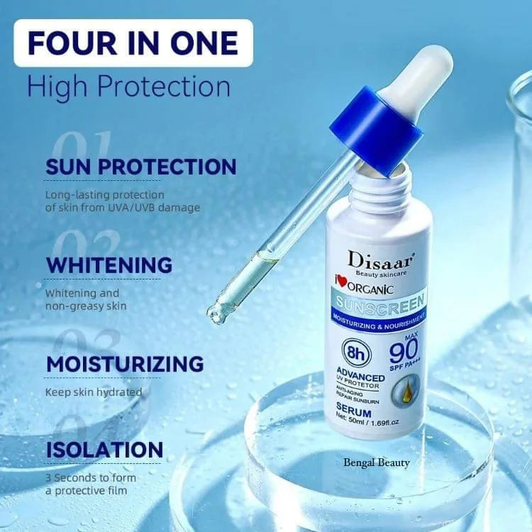 Disaar Sunscreen Serum – SPF 90 PA+++ - 50 ml - Buy Online in Pakistan at Cosmia.pk