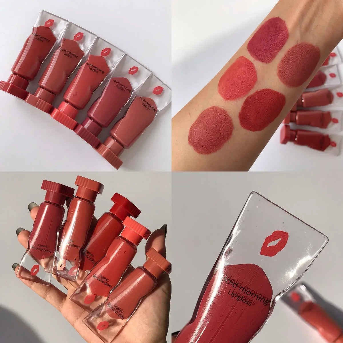 Hold Morning 6 Pcs Lip Gloss Set - Buy Online in Pakistan at Cosmia.pk