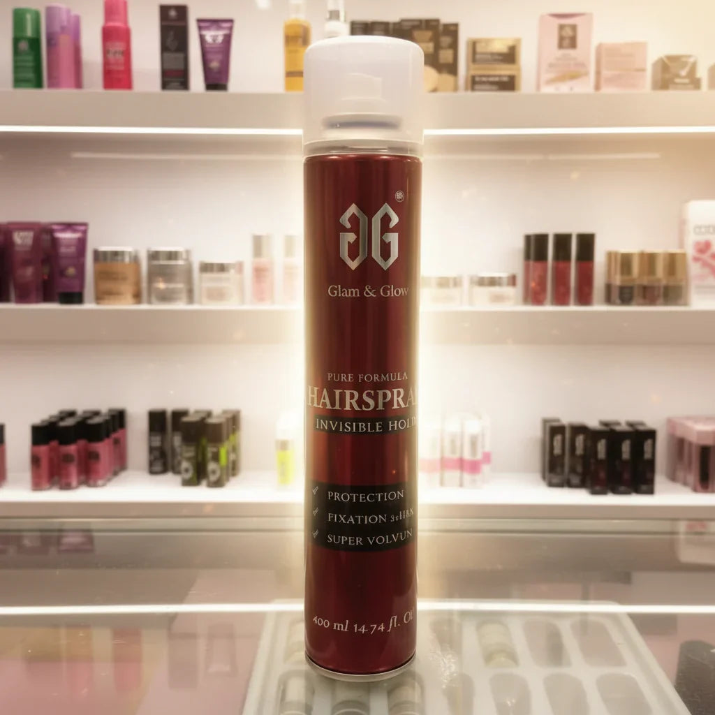 Glam & Glow Pure Formula Hairspray - 400ml - Buy Online in Pakistan at Cosmia.pk
