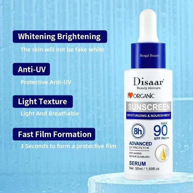 Disaar Sunscreen Serum – SPF 90 PA+++ - 50 ml - Buy Online in Pakistan at Cosmia.pk