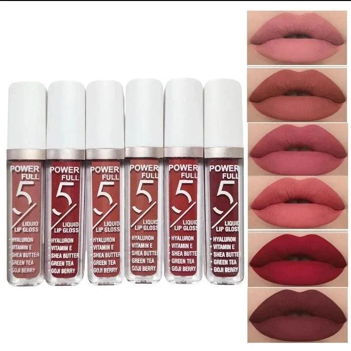 6 Pcs Bob Matte Lipgloss Set - Buy Online in Pakistan at Cosmia.pk