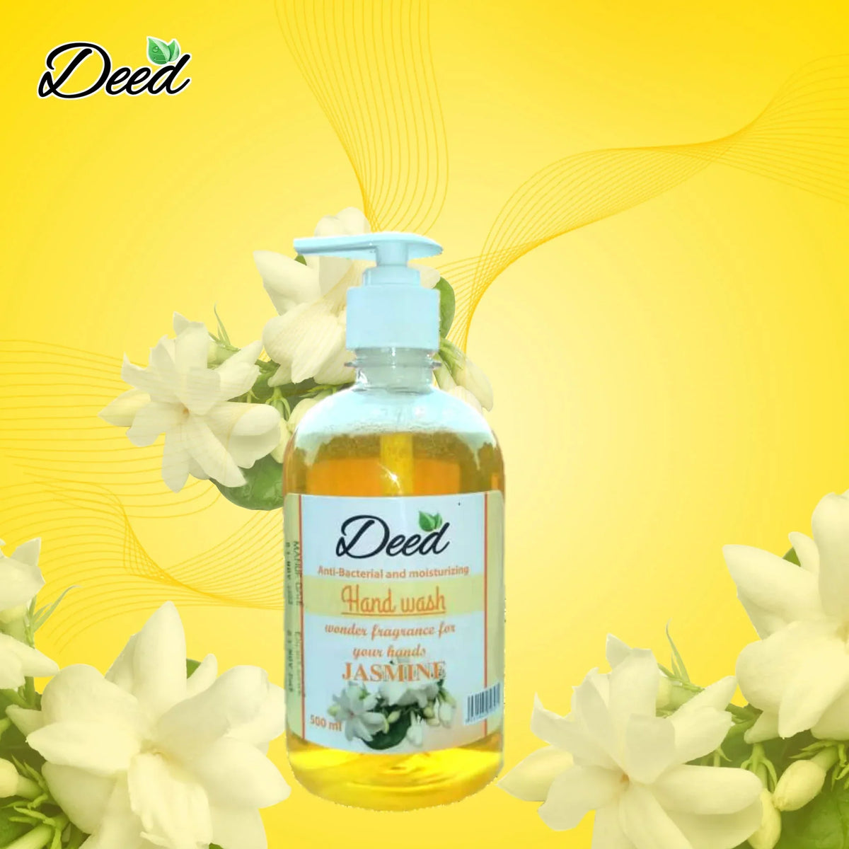 Deed Jasmine Hand Wash - 500ml - Buy Online in Pakistan at Cosmia.pk