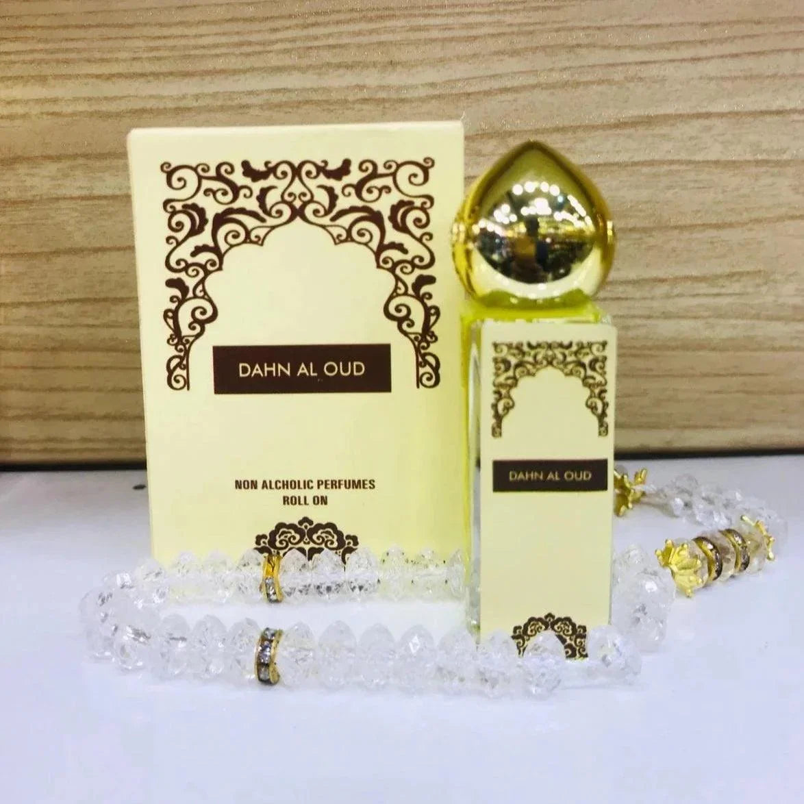 Dahn al Oud Roll On Attar with Tasbeeh - 6ml - Buy Online in Pakistan at Cosmia.pk
