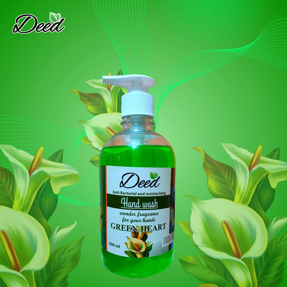 Deed Green Heart Hand Wash - Buy Online in Pakistan at Cosmia.pk