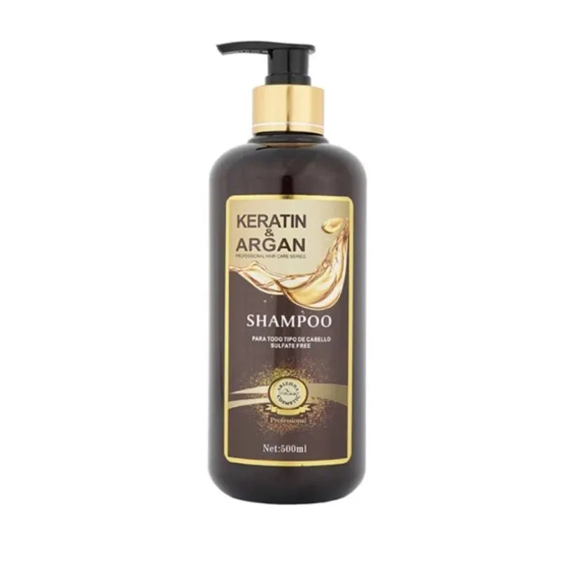 Keratin & Argan Sulfate Free Shampoo - 500ml - Buy Online in Pakistan at Cosmia.pk