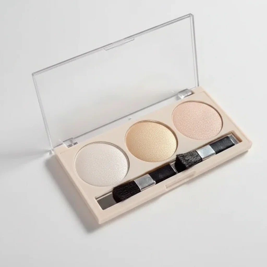 3 in 1 Fashion Trend-Blusher and Highlighter Makeup Kit - Buy Online in Pakistan at Cosmia.pk