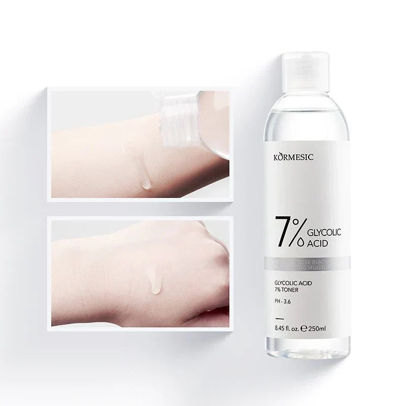 KORMESIC 7% Glycolic Acid Blackhead Remover Face Firming Moisturizing Toner - 250ml - Buy Online in Pakistan at Cosmia.pk