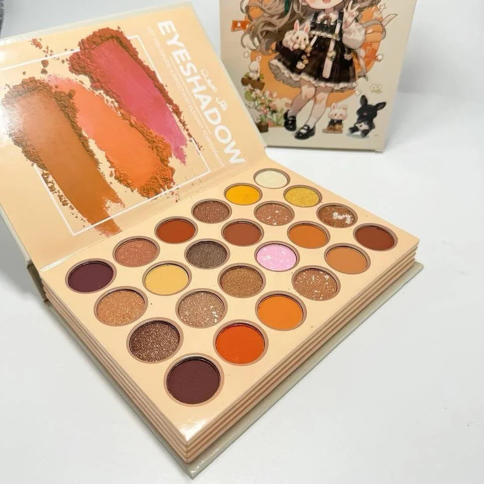 Kirsche Kawaii Anime Girl 4‑Folding Eyeshadow Palette - Buy Online in Pakistan at Cosmia.pk