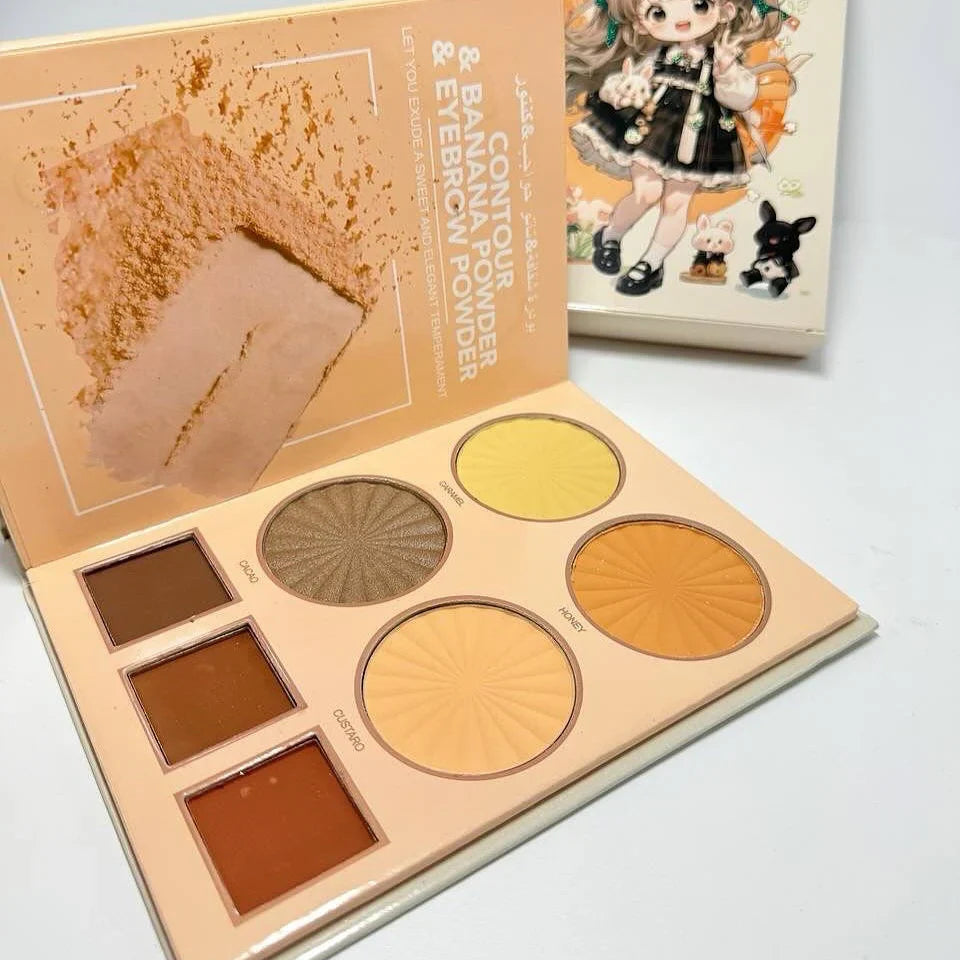 Kirsche Kawaii Anime Girl 4‑Folding Eyeshadow Palette - Buy Online in Pakistan at Cosmia.pk