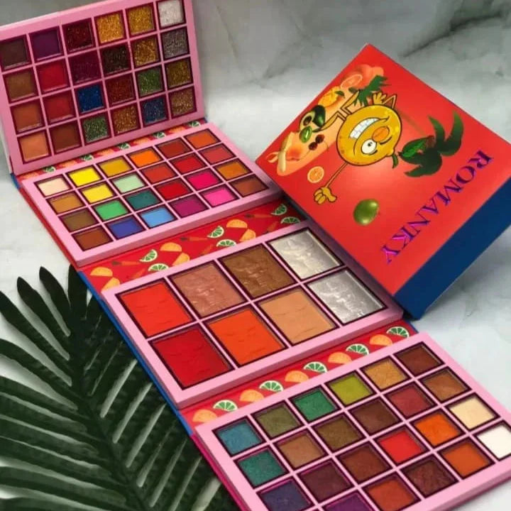 Romanky 4-Fold Makeup Palette - Buy Online in Pakistan at Cosmia.pk