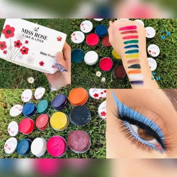 Miss Rose Cake Eyeliner - 12 pcs - Buy Online in Pakistan at Cosmia.pk