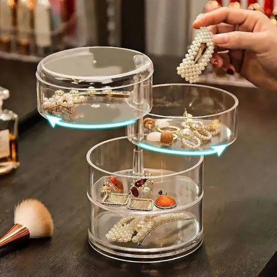 Acrylic 4-Layer Jewellery Organizer - Buy Online in Pakistan at Cosmia.pk