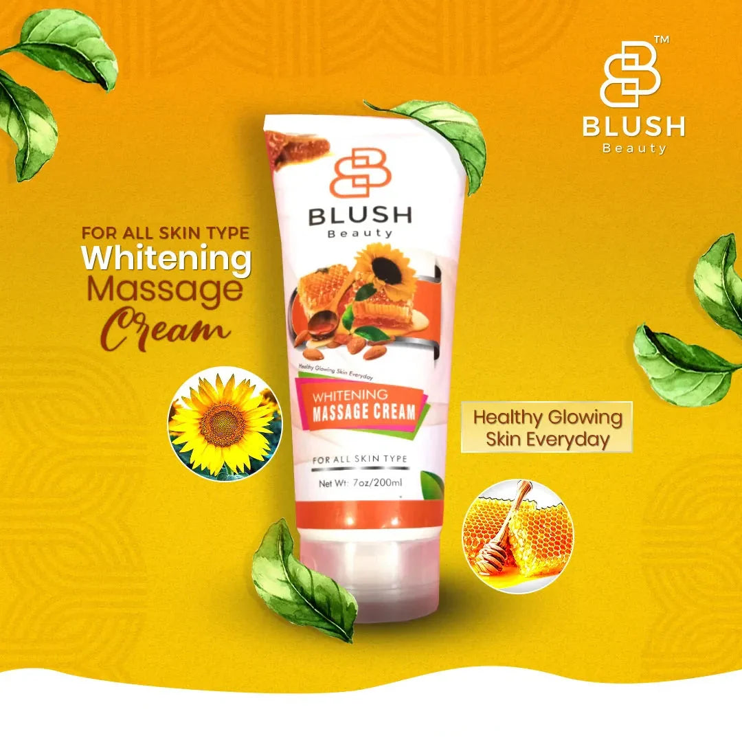 Blush Beauty Whitening Massage Cream – 200ml - Buy Online in Pakistan at Cosmia.pk