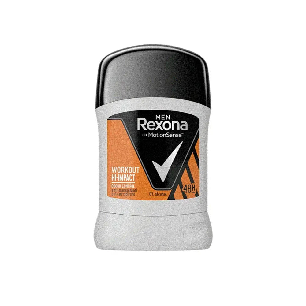 Rexona Men Workout Hi-impact 48h Deodrorant Stick 40g - Buy Online in Pakistan at Cosmia.pk