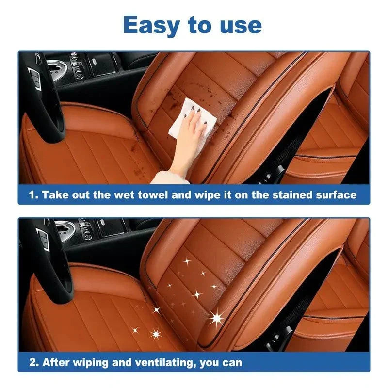 Car interior cleaning and polishing Wipes - PACK OF 80 - Buy Online in Pakistan at Cosmia.pk
