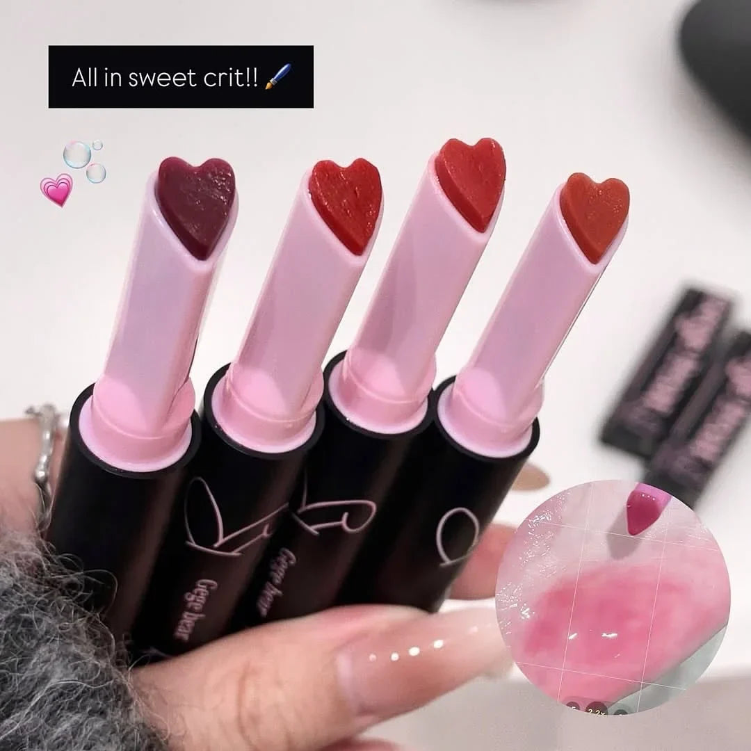 Gege Bear Heart Shape Magic Pen Moisturizing Solid Lip Gloss - Buy Online in Pakistan at Cosmia.pk