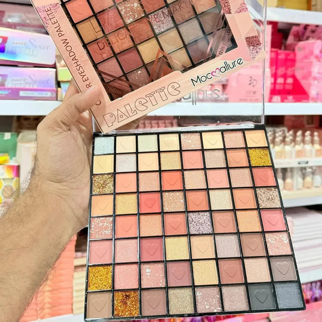 Mocallure Eyeshadow pallette 64 color - Buy Online in Pakistan at Cosmia.pk