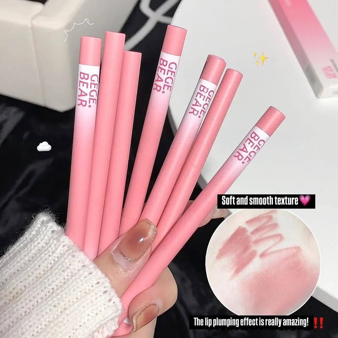 Gege Bear Lip Liner Pencil Matte Lipstick - Buy Online in Pakistan at Cosmia.pk