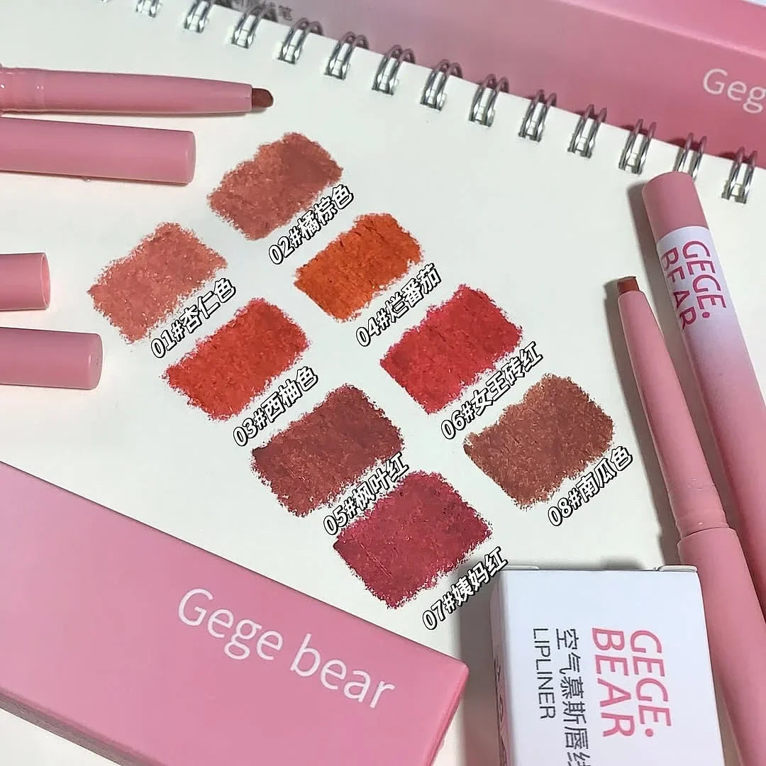 Gege Bear Lip Liner Pencil Matte Lipstick - Buy Online in Pakistan at Cosmia.pk