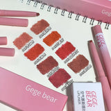 Gege Bear Lip Liner Pencil Matte Lipstick - Buy Online in Pakistan at Cosmia.pk